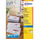 Etiket Avery J8159-10 63.5x33.9mm wit 240 stuks