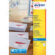 Etiket Avery J8163-10 99.1x38.1mm wit 140 stuks