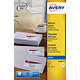 Etiket Avery J8160-10 63.5x38.1mm wit 210 stuks