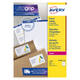 Etiket Avery L7169-250 99.1x139mm wit 1000 stuks