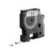 Labeltape Dymo LabelManager D1 polyester 12mm zwart op wit 10 stuks