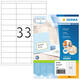 Etiket HERMA 4455 70x25.4mm premium wit 3300 stuks