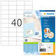 Etiket HERMA 4461 52.5x29.7mm premium wit 4000 stuks