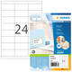 Etiket HERMA 4263 70x33.8mm premium wit 2400 stuks