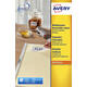 Etiket Avery L6025REV-25 63.5x46.6mm wit 450 stuks