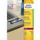 Etiket Avery L6012-20 96x50.8mm zilver 200 stuks