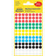 Etiket Avery 3090 rond 8mm assorti 416 stuks