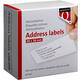 Labeletiket Quantore DK-11208 38x90mm adres wit 400 stuks