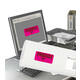 Etiket Avery L7363P-25 99.1x38.1mm neon roze 340 stuks
