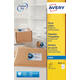 Etiket Avery J8165-25 99.1x67.7mm wit 200 stuks