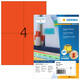 Etiket HERMA 4397 105x148mm A6 rood 400 stuks
