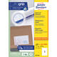 Etiket Avery 3478-200 210x297mm A4 wit 200 stuks