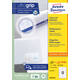 Etiket Avery 3659-200 97x42.3mm wit 2400 stuks