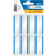 Naambadge etiket HERMA 1903 54x19mm wit/blauw 16 stuks