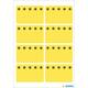 Etiket HERMA 3771 26x40mm diepvries geel 48 stuks