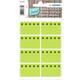 Etiket HERMA 3775 26x40mm diepvries groen 48 stuks