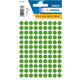 Etiket HERMA 1835 rond 8mm donkergroen 540 stuks