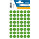 Etiket HERMA 1855 rond 13mm donkergroen 240 stuks