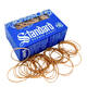 Elastiek Standard Rubber Bands 22 100x1.5mm 100gr 260 stuks bruin