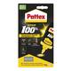 Alleslijm Pattex 100% tube 50 gram op blister