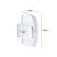 Kabelklem Command rond incl bevestigingsstrips transparant 4 stuks