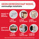 Bevestigingsstrip Command middelgroot klik vast  5,4kg zwart