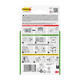 Bevestigingsstrip Command groot klik vast 7,2kg wit