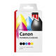 Inktcartridge Quantore alternatief tbv Canon PGI-580XXL CLI-581XXL 2x zwart + 3 kleuren