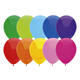 Ballon Haza uni 30cm 10 stuks assorti