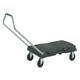 Transportkar Rubbermaid Triple Trolley inklapbaar 227kg zwart