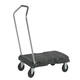 Transportkar Rubbermaid Triple Trolley inklapbaar 227kg zwart