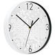 Wandklok Leitz WOW Ø29cm wit