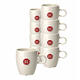 Kopje Douwe Egberts espresso 70ml wit 12 stuks