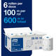 Handdoekrol Tork H1 Matic Premium 2-laags 100m wit 290016