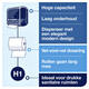 Handdoekrol Tork H1 Matic Advanced 2-laags 150m wit 290067