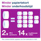 Toiletpapier Tork T2 Advanced jumbo klein 2-laags 170m wit 120280