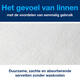 Dinerservet Tork Linstyle Premium 1/4 vouw 1-laags 390x390mm 50 vel wit 478722