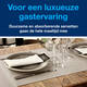 Dinerservet Tork Linstyle Premium 1/4 vouw 1-laags 390x390mm 50 vel wit 478722
