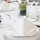Dinerservet Tork Linstyle Premium 1/4 vouw 1-laags 390x390mm 50 vel wit 478722