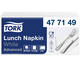Lunchservet Tork Advanced 1/4 vouw 2-laags 328x325mm 200 vel wit 477149