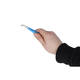 Knutselpincet Westcott 15.5cm soft grip blauw