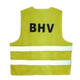 Veiligheidsvest Leina met opdruk "BHV " geel