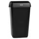 Afvalbak Katrin open inworp 25 liter zwart 92261