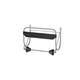 Poetspapierdispenser Satino CR1 muurstandaard zilver 332380