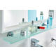 Planchet tesa® Smooz glas hoogglans verchroomd metaal zelfklevend