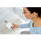 Reserverolhouder tesa® Smooz hoogglans verchroomd metaal zelfklevend