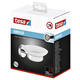 Zeephouder tesa® Smooz hoogglans verchroomd metaal zelfklevend