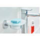 Zeephouder tesa® Smooz hoogglans verchroomd metaal zelfklevend