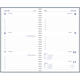 Agenda 2027 Ryam Memoplan 7 Suprema ringplasic 7dagen/2pagina's bordeaux