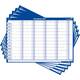 Jaarplanner 2026 Legamaster 90x60cm horizontaal gelamineerd Engelstalig